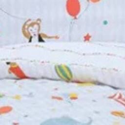 Smart Living Luxury Easy Care Circus Reversible Duvet Cover With Pillowcases - Size: Single - thumbnail 3