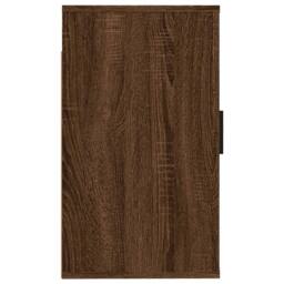 Berkfield Home Wall Mounted TV Cabinet Brown Oak 40x34.5x60 cm - thumbnail 6