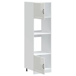Berkfield Home Oven Cabinets 2 pcs Kalmar Gloss White Engineered Wood - thumbnail 5