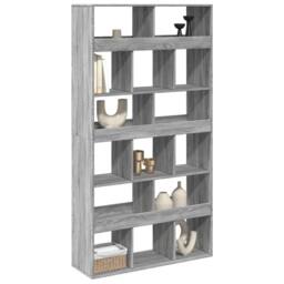 Berkfield Home Room Divider Grey Sonoma 100x33x187.5 cm Engineered Wood - thumbnail 1