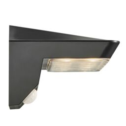 Nordlux Modern Outdoor Wall Light Black Plastic Sensor SolarLed 30, 000hrs - Battery, IP44 - thumbnail 3