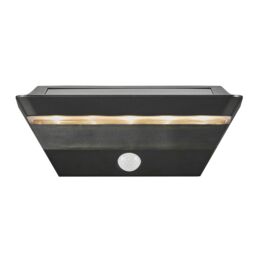 Nordlux Modern Outdoor Wall Light Black Plastic Sensor SolarLed 30, 000hrs - Battery, IP44 - thumbnail 2