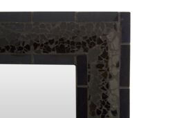 Orsina Mosaic 5x7 Photo Frame, Black Picture Frame For Mantle, Shelf, Decorative Picture Frame For Home Display - thumbnail 3