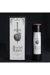 KDMD Ancient Witch Ritual Candle-Sinful Apple Scent in Black - thumbnail 1