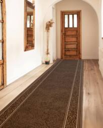 RugsX Anti-Slip Sttropez Runner in Brown - Size: 100 cm x 130 cm - thumbnail 3