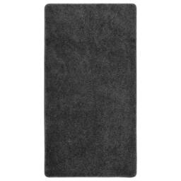 Berkfield Home Shaggy Rug Dark Grey 80x150 cm Anti Slip - Size: 100 cm diameter - thumbnail 2