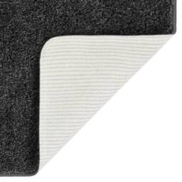 Berkfield Home Shaggy Rug Dark Grey 80x150 cm Anti Slip - Size: 100 cm diameter - thumbnail 3