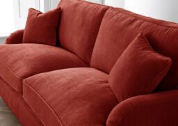 The Great Sofa Company Orla 3 Seater Sofa Manhattan Navy in Terracotta - thumbnail 3