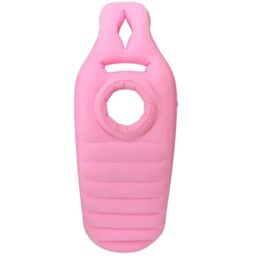 Hinsinc Women's Pink Inflatable Maternity Pillow - Waterproof Foldable Bed Mattress - thumbnail 3