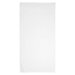 Towel City Bordered Printable Bath Towel in White - thumbnail 1