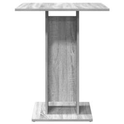 Berkfield Home Premium Bistro Table Grey Sonoma 60x60x75 cm Engineered Wood - Size: 60 x 60 x 75 cm - thumbnail 4