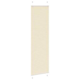 Berkfield Home Pleated Blind Cream 55x200 cm Fabric Width 54.4 cm Polyester - thumbnail 3