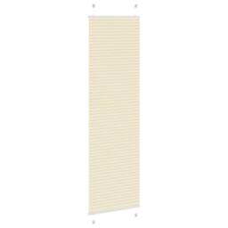 Berkfield Home Pleated Blind Cream 55x200 cm Fabric Width 54.4 cm Polyester - thumbnail 4
