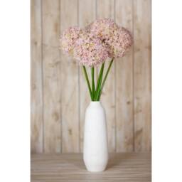 Lemon Pavilion Furniture and Decor Medium Allium (Single Stem Flower), Plastic, L16 x W16 x H80 cm, Lilac - thumbnail 4