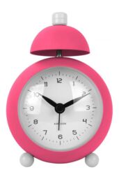 PRESENT TIME Karlsson Chaplin Alarm Clock - Bright Pink - thumbnail 3