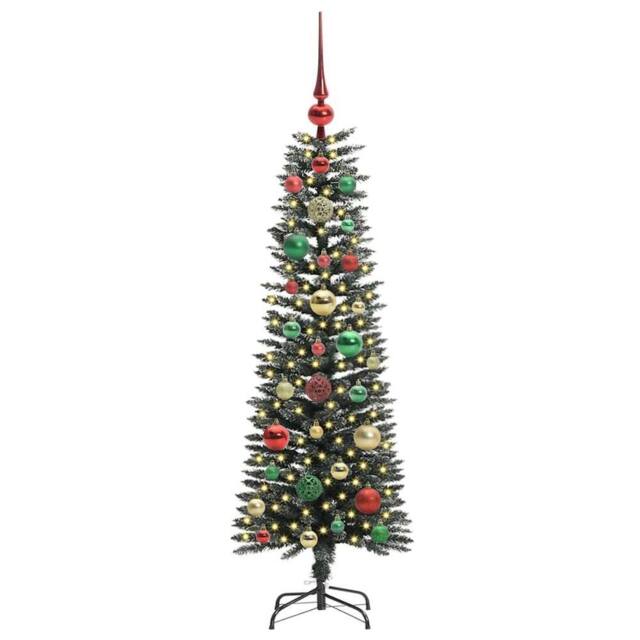 Berkfield Home Elegant Artificial Christmas Tree with Stand Green 40.5 x 40.5 x - image 1