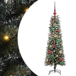 Berkfield Home Elegant Artificial Christmas Tree with Stand Green 40.5 x 40.5 x - thumbnail 3