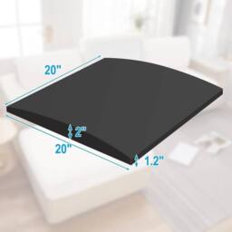SPETLEK Sofa Cushion Support 1x in Black - Size: 100 cm × 150 cm - thumbnail 3