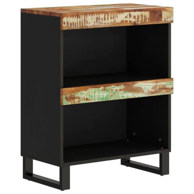 Berkfield Home Side Cabinet 60x33x75 cm Solid Wood Reclaimed - Size: 60 x 33 x 75 cm - image 1