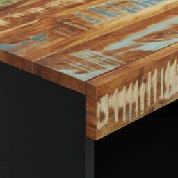 Berkfield Home Side Cabinet 60x33x75 cm Solid Wood Reclaimed - Size: 60 x 33 x 75 cm - thumbnail 6