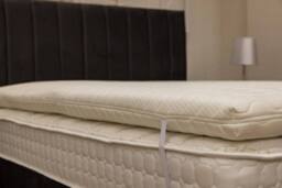 DFI Beds & Home Luxury Foam Mattress Topper 50mm in Natural - Size: Small Double - thumbnail 3