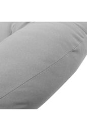 Living and Home Outdoor T-Shaped Egg Chair Cushion Hanging Swing Chair Pad, Light Grey - thumbnail 8