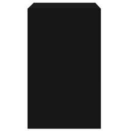 Berkfield Home Shoe Cabinet Black 60x42x69 cm Engineered Wood - Size: 60 x 42 x 69 cm - thumbnail 6