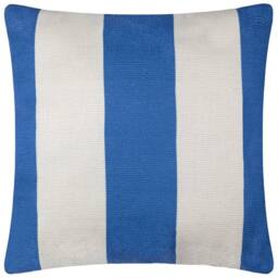 Furn Deck Stripe Woven Outdoor Cushion in Blue - thumbnail 2