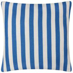 Furn Deck Stripe Woven Outdoor Cushion in Blue - thumbnail 3