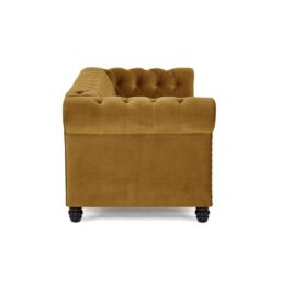 Home Detail Women's Chester 2 Seater Sofa in Gold - thumbnail 3