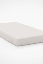 Belledorm Egyptian Cotton 400 Thread Count 38cm Fitted Sheet in Ivory - Size: King - thumbnail 1