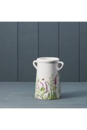 KDMD Rustic White Vase 14cm - thumbnail 2