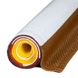 THE RUGS Reversible Weatherproof Outdoor Yellow Rug Striped Rainbow 1030 - Size: 180 cm x 270 cm - thumbnail 5