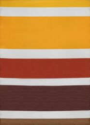 THE RUGS Reversible Weatherproof Outdoor Yellow Rug Striped Rainbow 1030 - Size: 180 cm x 270 cm - thumbnail 2