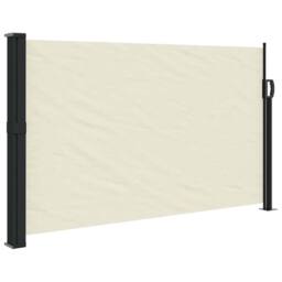 Berkfield Home Retractable Side Awning Cream 117x300 cm - thumbnail 3