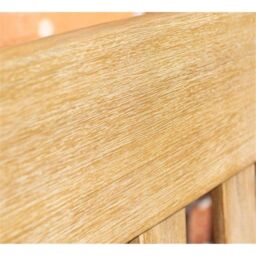 Cheshire 3 Seater Heavy Duty Wooden Bench in Light Oak - thumbnail 3