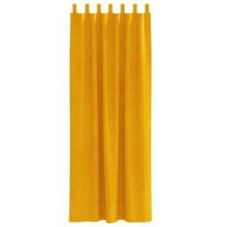 Berkfield Home Elegant Blackout Curtains with Hanging Loops 2 pcs Mustard Yellow - thumbnail 5