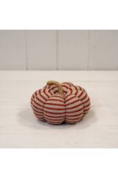 KDMD Red Striped Knitted Pumpkin - thumbnail 1