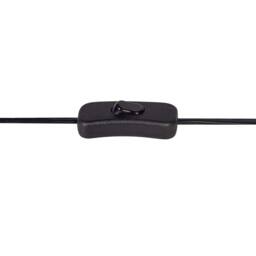 Wyld and Coco Black Metal LED Desk Lamp with Adjustable Shade - thumbnail 8
