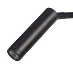 Wyld and Coco Black Metal LED Desk Lamp with Adjustable Shade - thumbnail 6