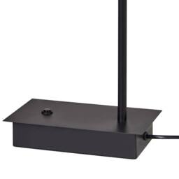 Wyld and Coco Black Metal LED Desk Lamp with Adjustable Shade - thumbnail 9