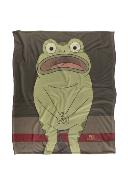Cartoon Network Over The Garden Wall Greg'S Frog Is Naked Silky Touch Super Soft Throw Blanket 152 X 127 cm in White - image 1