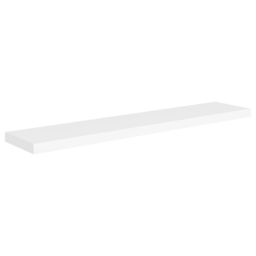 Berkfield Home Floating Wall Shelves 4 pcs White 120x23.5x3.8 cm MDF - thumbnail 3