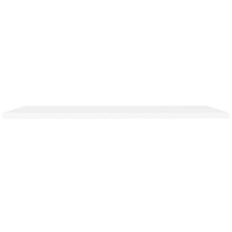 Berkfield Home Floating Wall Shelves 4 pcs White 120x23.5x3.8 cm MDF - thumbnail 4