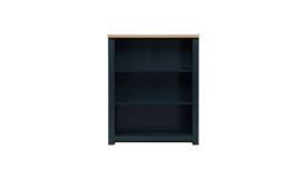 Birlea Highgate 3 Tier Bookshelf Bookcase Navy Blue - thumbnail 5