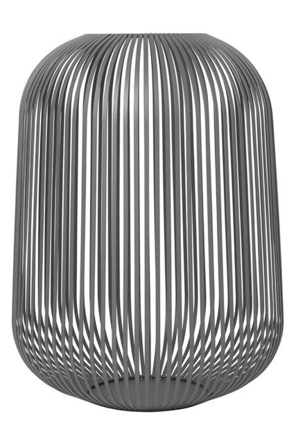Blomus Lito Lantern Candle Holder Large - Steel Gray in Grey
