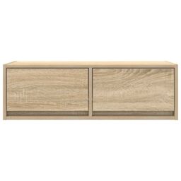 Berkfield Home TV Cabinets 2 pcs Sonoma Oak 80x31x25.5 cm Engineered Wood in Brown - thumbnail 7