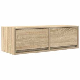 Berkfield Home TV Cabinets 2 pcs Sonoma Oak 80x31x25.5 cm Engineered Wood in Brown - thumbnail 6