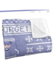 South Park Towelie Christmas Sweater Silky Touch Super Soft Throw Blanket 152 X 127 cm in White - thumbnail 3