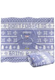 South Park Towelie Christmas Sweater Silky Touch Super Soft Throw Blanket 152 X 127 cm in White - thumbnail 2
